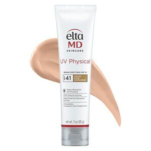 EltaMD UV Physical SPF 41 Lightly Tinted Sunscreen Sensitive Skin - New …